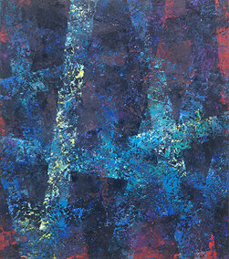 苏谢伟作品《“頓·恒”系列07》规格：145X165cm 2021年 布面油彩